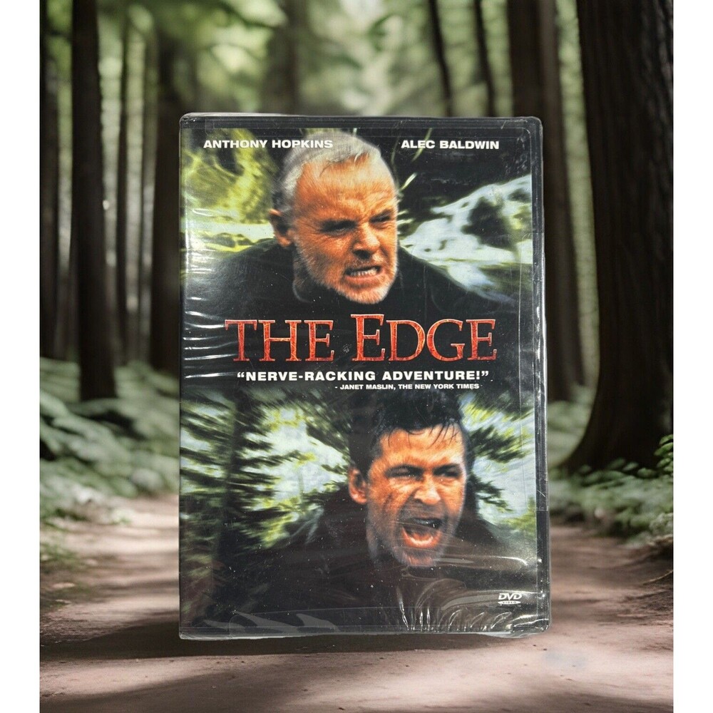 The Edge (DVD, 1997)  -R Rated Anthony Hopkins, Alec Baldwin, NEW Sealed